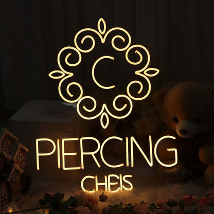 Piercing Chris Neon Sign | Shineneon