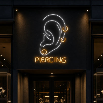 Piercing LED Neon Sign Garage Man Cave Neon Sign high-converting product image