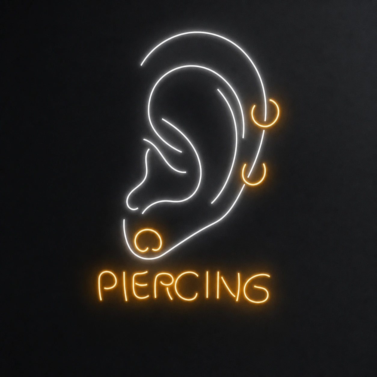 Piercing LED Neon Sign Garage Man Cave Neon Sign main product image