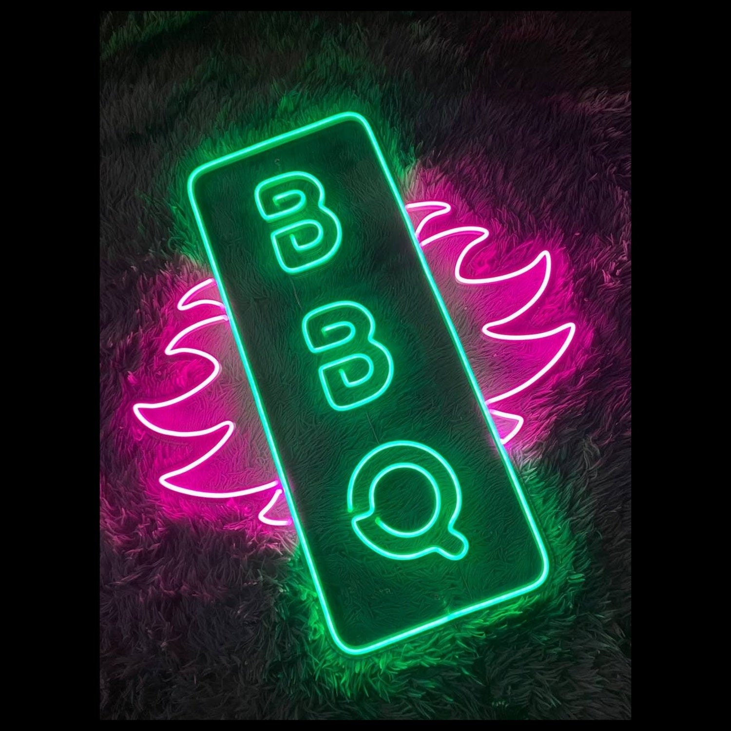 Pig Bbq Led Sign Grill Bbq Neon Light Restaurant Decor | Shineneon