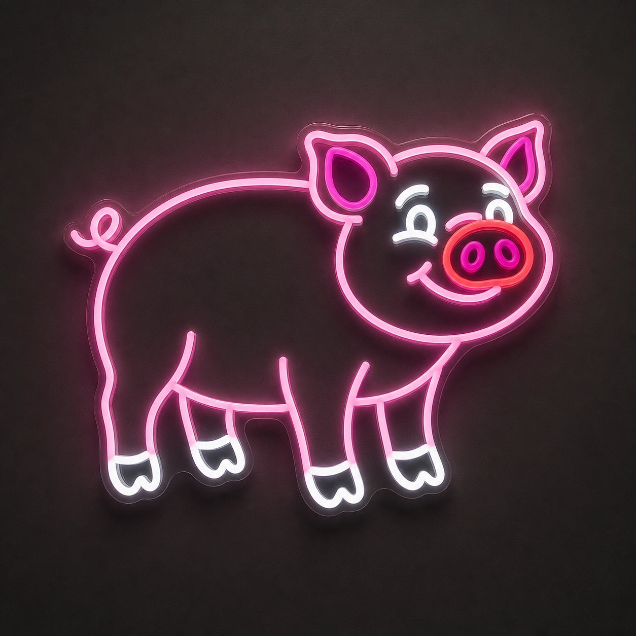 Pig LED Neon Sign Garage Man Cave Neon Sign main product image