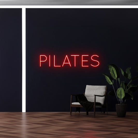 Pilates Neon Sign