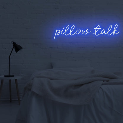 Pillow Talk Led Neon Sign Wall Art | Shineneon
