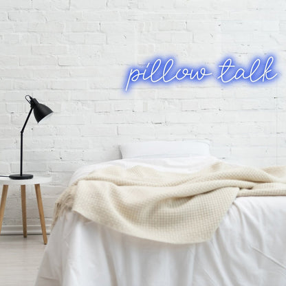 Pillow Talk Led Neon Sign Wall Art | Shineneon