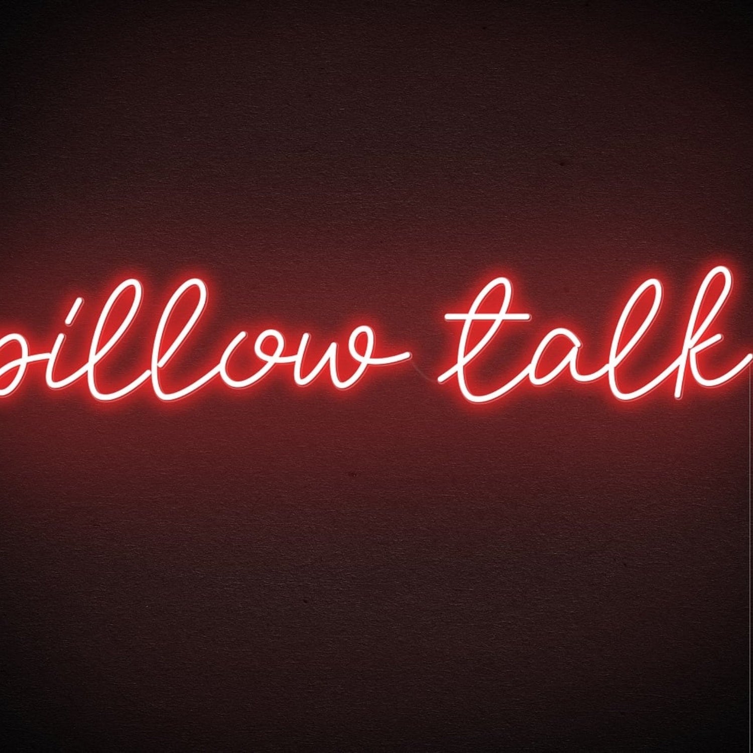 Pillow Talk Led Neon Sign Wall Art | Shineneon