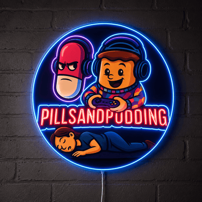 PILLSANDPUDDING Custom LED Neon Sign - Shineneon