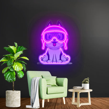 Pilot Dog Led Neon Sign Light Custom Led Signs - Shineneon