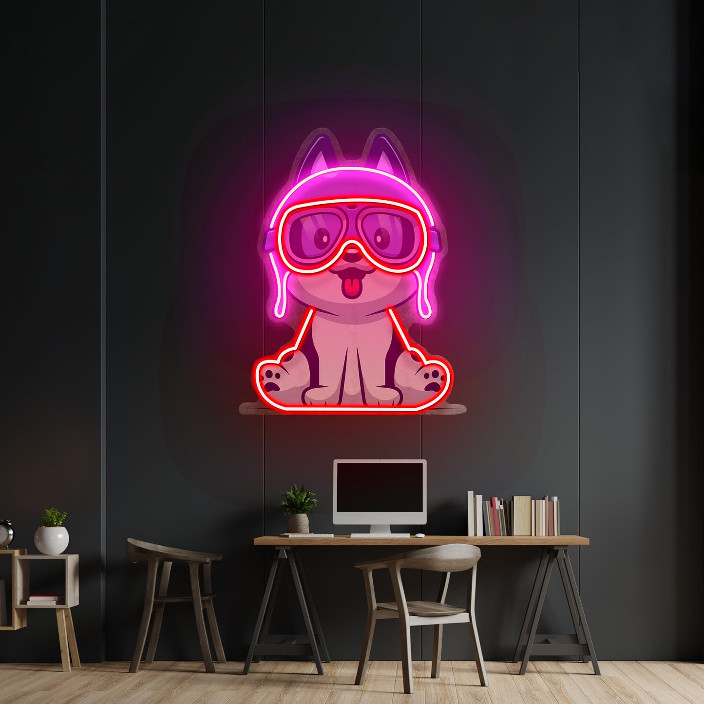 Pilot Dog Led Neon Sign Light Custom Led Signs