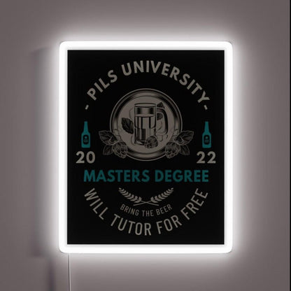 Pils University Rgb Led Neon Sign - Shineneon