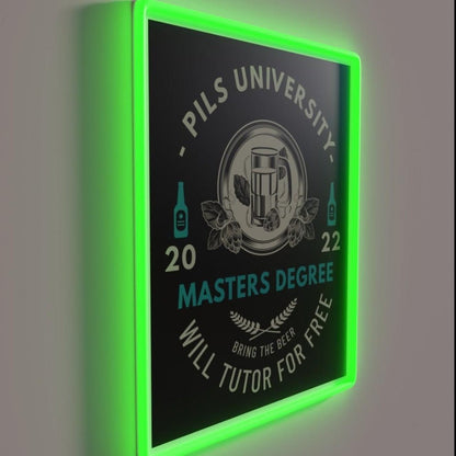 Pils University Rgb Led Neon Sign - Shineneon