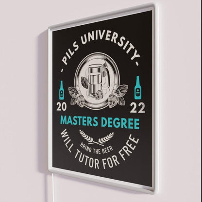 Pils University Rgb Led Neon Sign - Shineneon