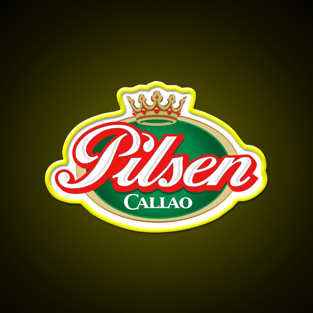 Pilsen Beer Bar Decor Led Neon Sign Rgb Color - Custom LED neon sign front view