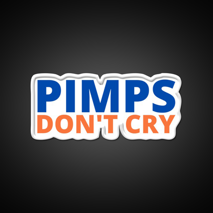 Pimps Dont Cry The Other Guys Beer Bar Decor Led Neon Sign Rgb Color - LED neon sign view 11