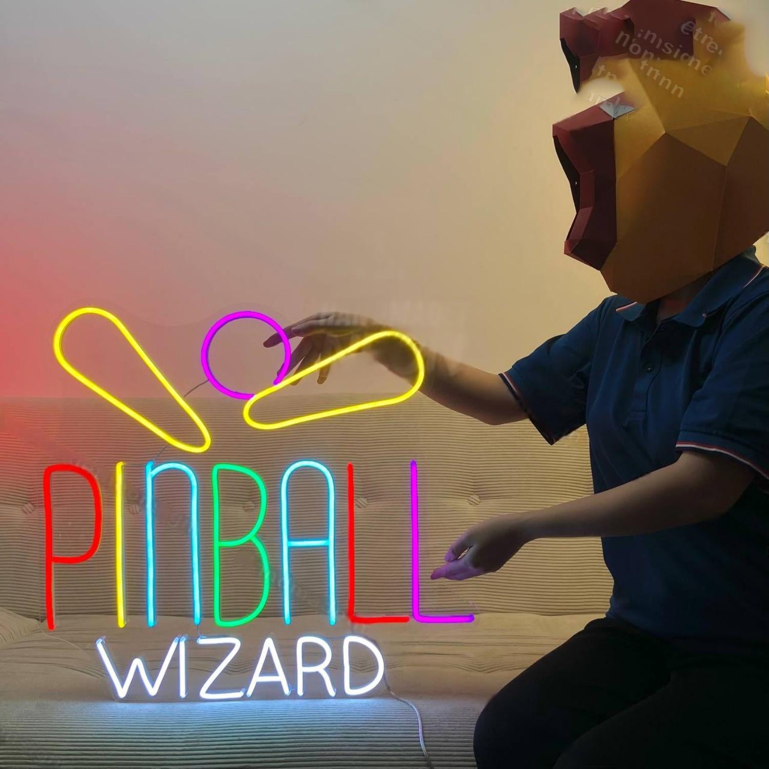 Pinball Led Neon Sign Gaming Led Neon Sign | Shineneon