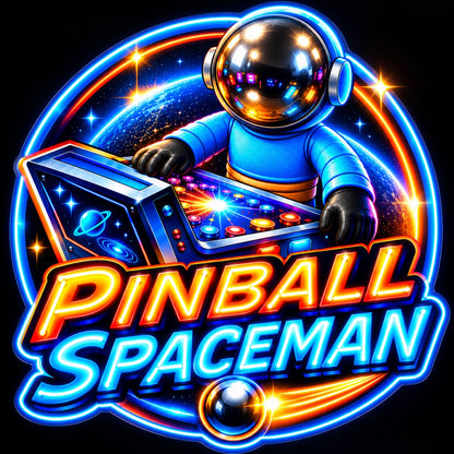 Pinball Spaceman Custom LED Neon Sign | f825a66254589b07f51a33ad02443cae960122e77309da5b849bc0082452439d | effect
