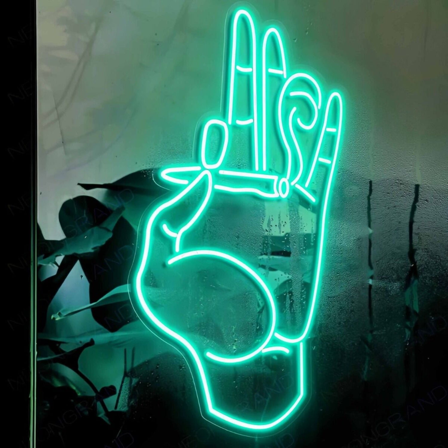 Pinching Cigarette Led Neon Sign | Shineneon