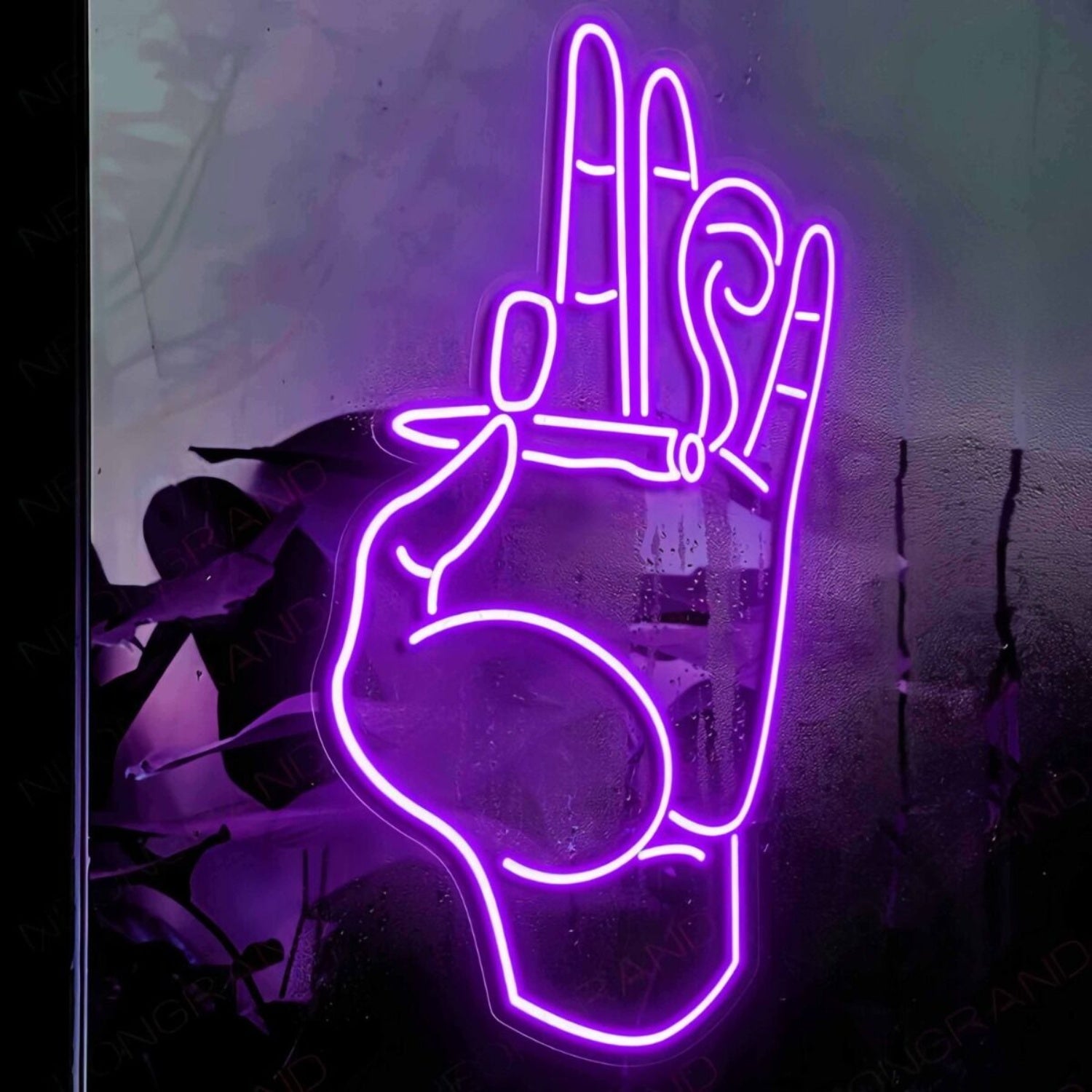 Pinching Cigarette Led Neon Sign | Shineneon