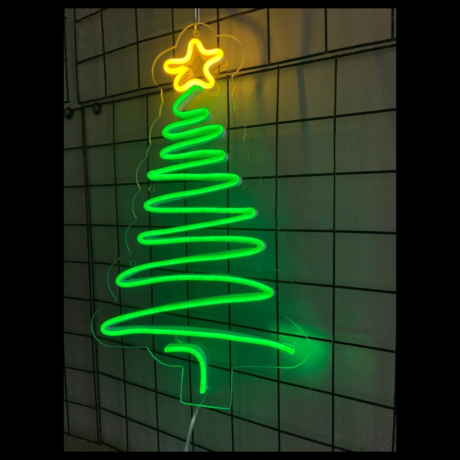 Pine Tree Merry Christmas Neon Sign | Shineneon