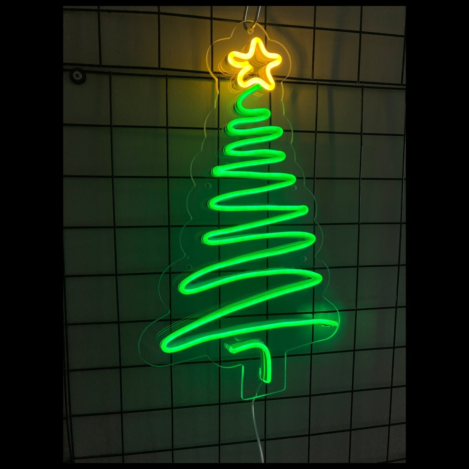 Pine Tree Merry Christmas Neon Sign | Shineneon