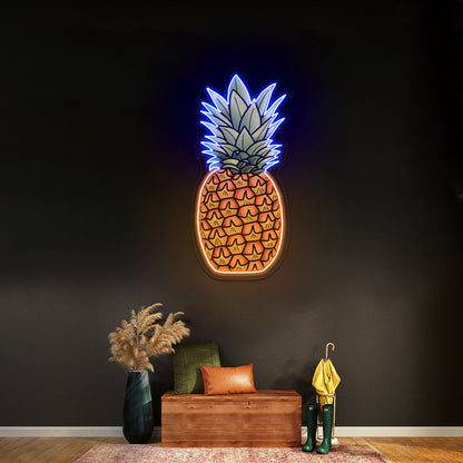 Pineapple Artwork Custom Neon Signs - Shineneon