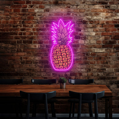 Pineapple Artwork Custom Neon Signs - Shineneon