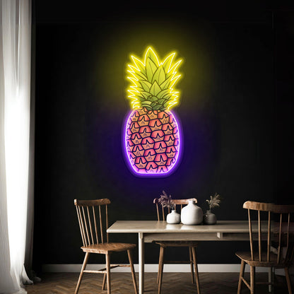 Pineapple Artwork Custom Neon Signs - Shineneon