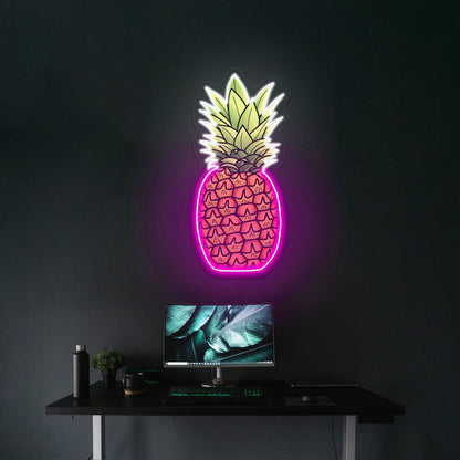 Pineapple Artwork Custom Neon Signs - Shineneon