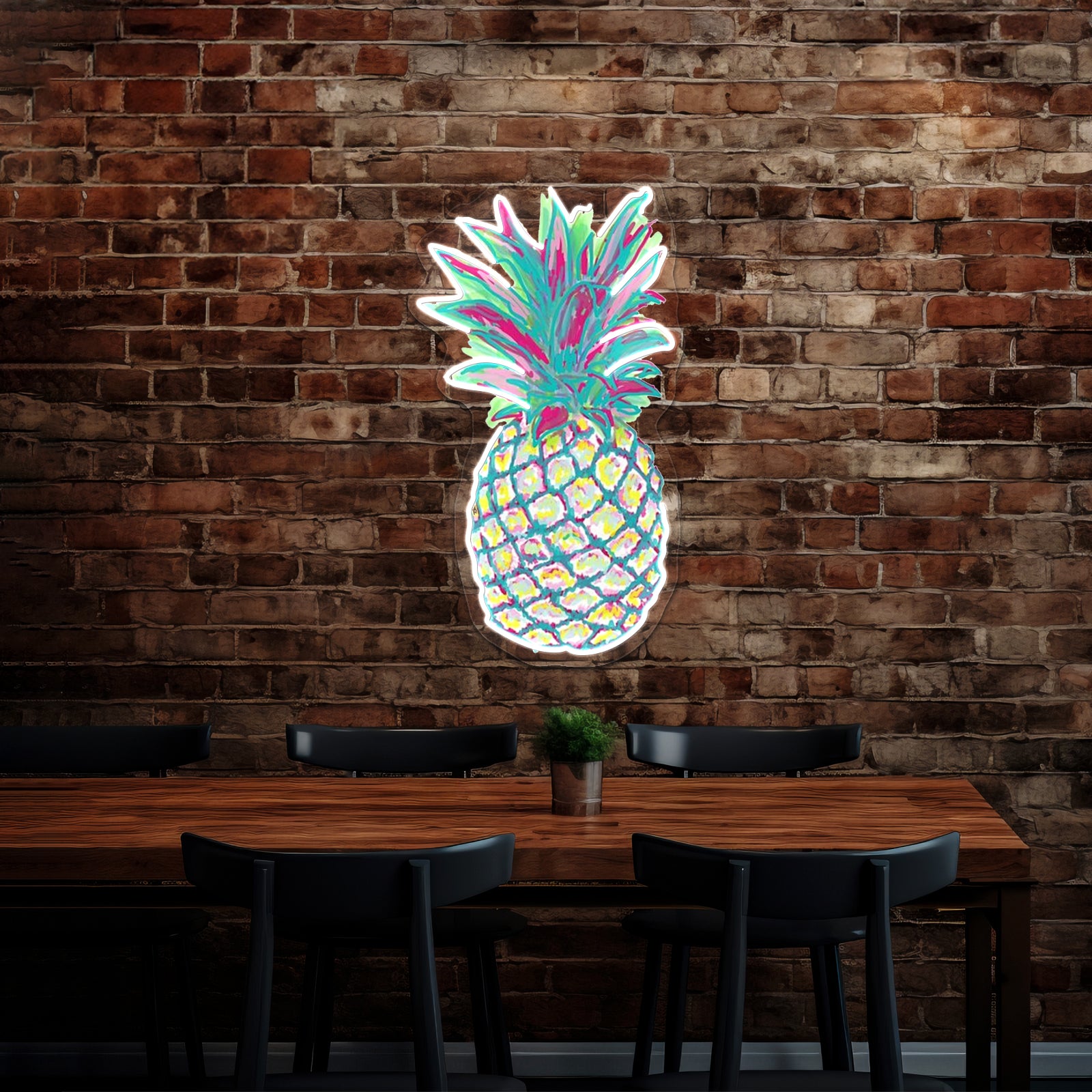 Pineapple Artwork Led Neon Signs Custom | Shineneon