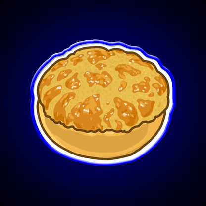 Pineapple Bun Hong Kong Dim Sum Bakery Led Neon Sign Chinese Food Rgb Color