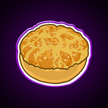 Pineapple Bun Hong Kong Dim Sum Bakery Led Neon Sign Chinese Food Rgb Color