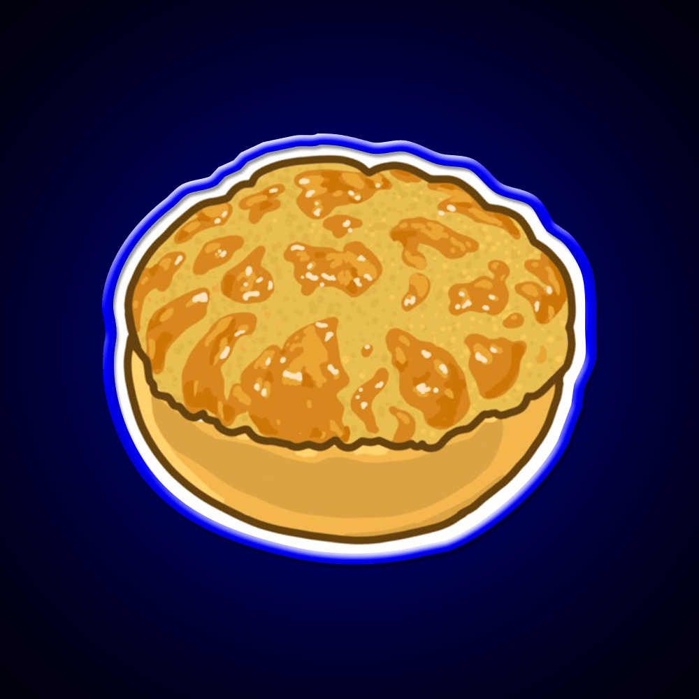 Pineapple Bun Hong Kong Dim Sum Bakery Led Neon Sign Chinese Food Rgb Color - Shineneon