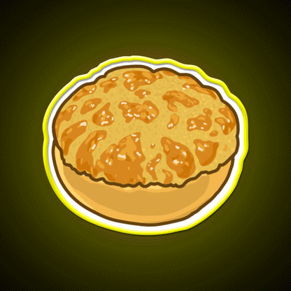 Pineapple Bun Hong Kong Dim Sum Bakery Led Neon Sign Chinese Food Rgb Color