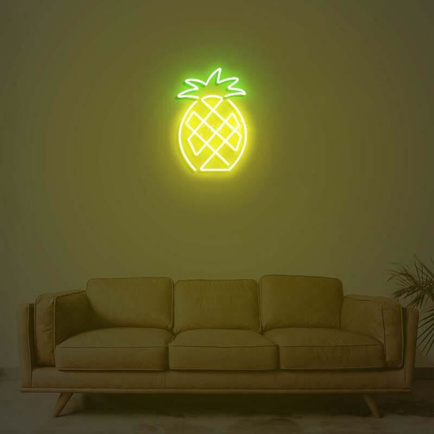 Pineapple Led Neon Sign For Tropical And Fun Decor | Shineneon