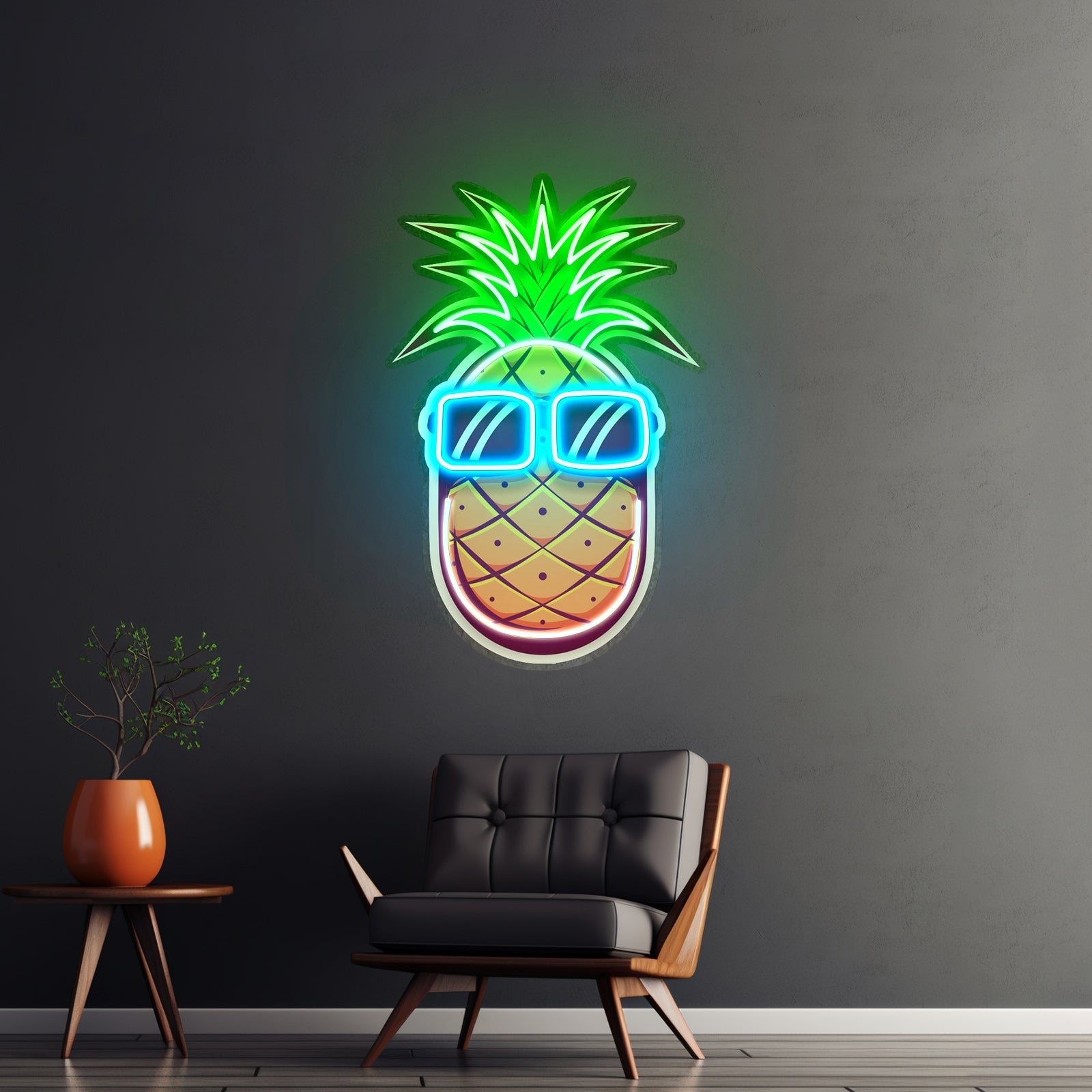 Pineapple Led Neon Sign Light Custom Led Signs - Shineneon