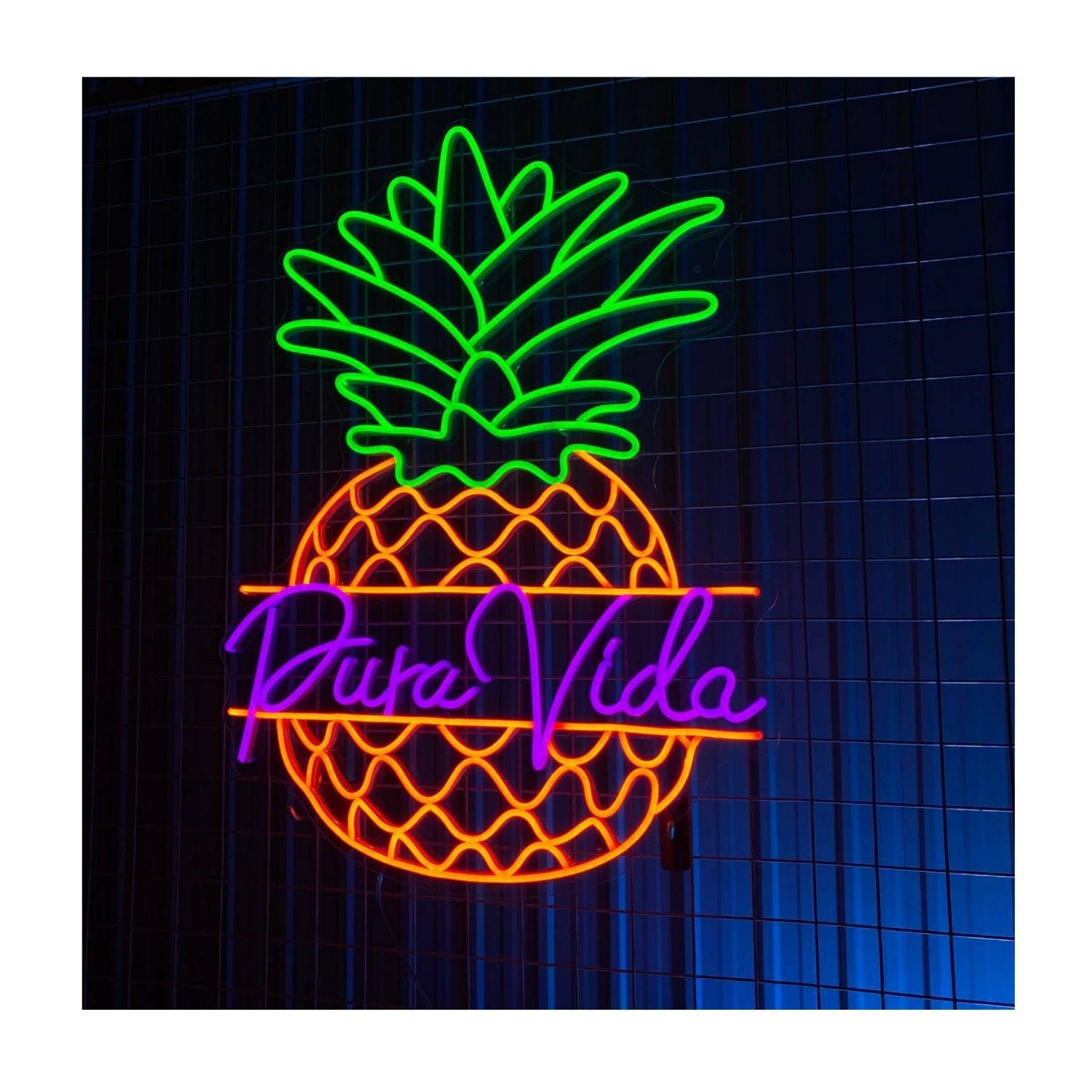 Pineapple Led Neon Sign Pineapple Led Sign Restaurant Home Room Decor Bar | Shineneon