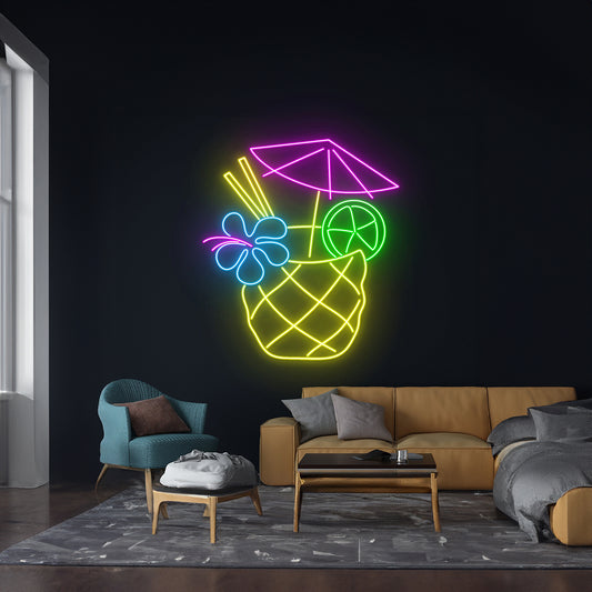 Pineapple Neon Sign