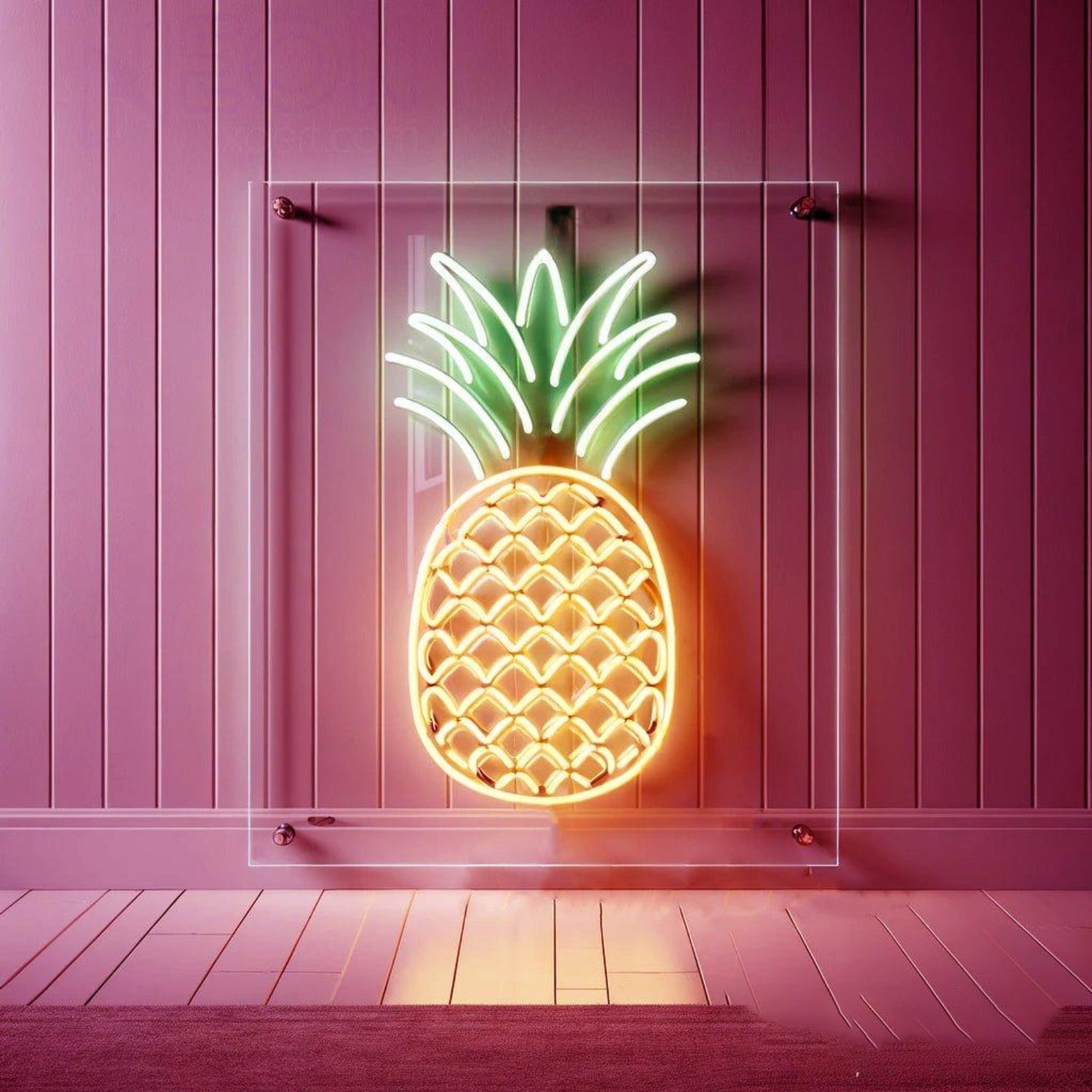 Pineapple Neon Sign Brighten Your Space With Tropical Style | Shineneon