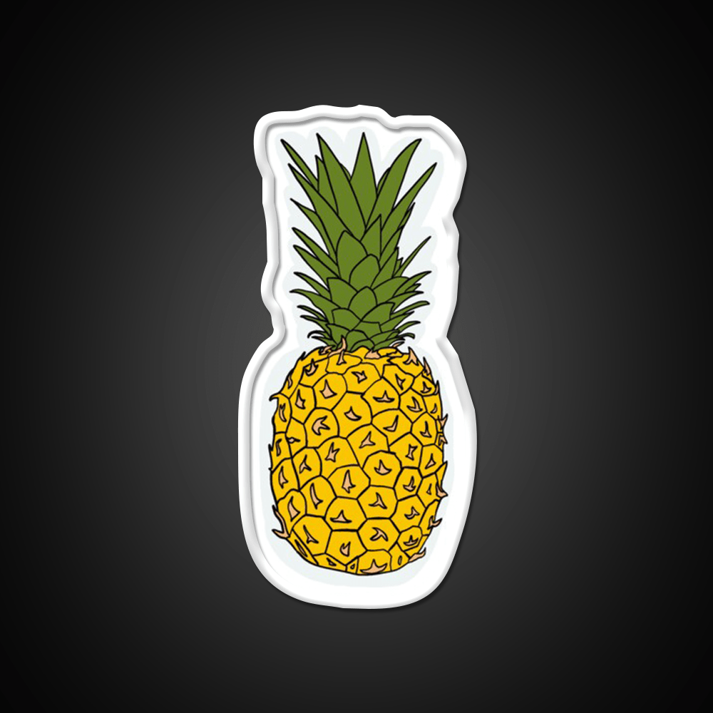 Pineapple Snack Food Led Neon Sign Rgb Color - Shineneon