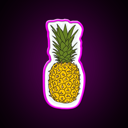 Pineapple Snack Food Led Neon Sign Rgb Color - Shineneon