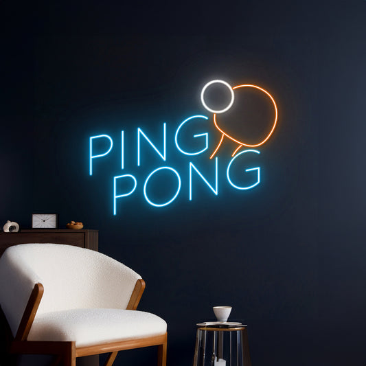 Ping Pong Led Sign