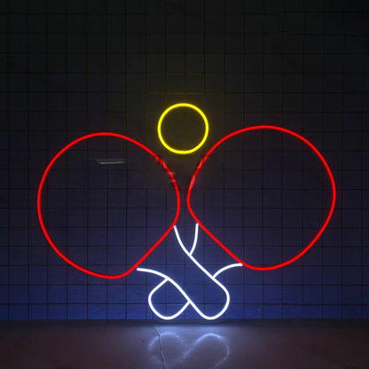 Ping Pong Table Tennis Led Neon Sign Led Decor | Shineneon