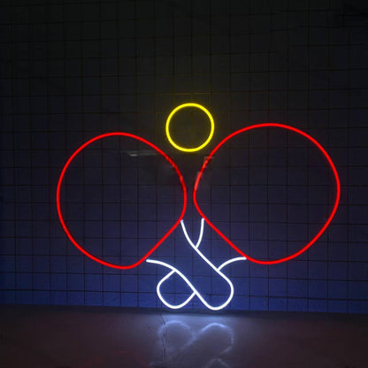 Ping Pong Table Tennis Led Neon Sign Led Decor | Shineneon