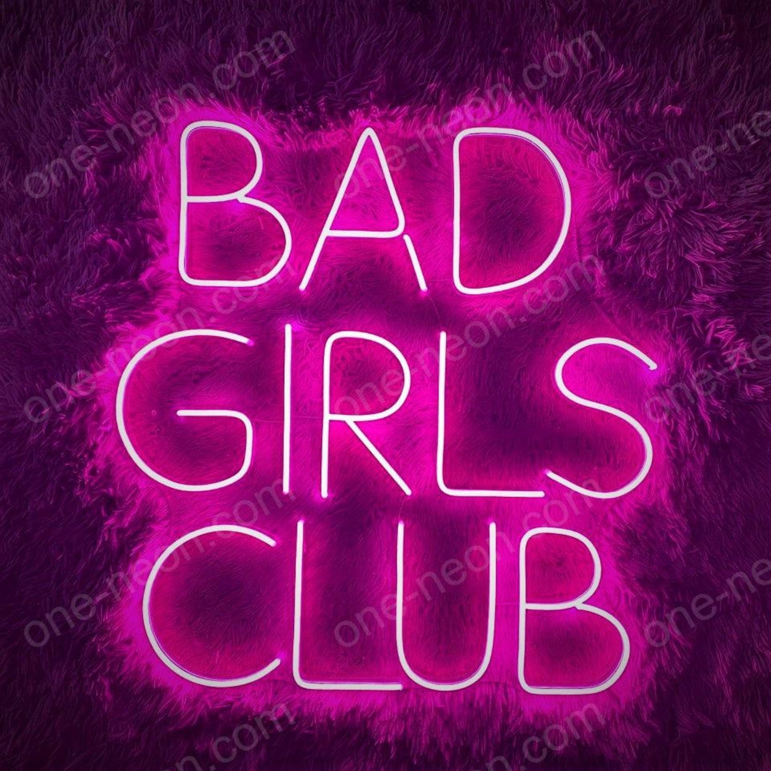 Pink Bad Girls Club Led Neon Sign For Nightclub Bar Decor | Shineneon