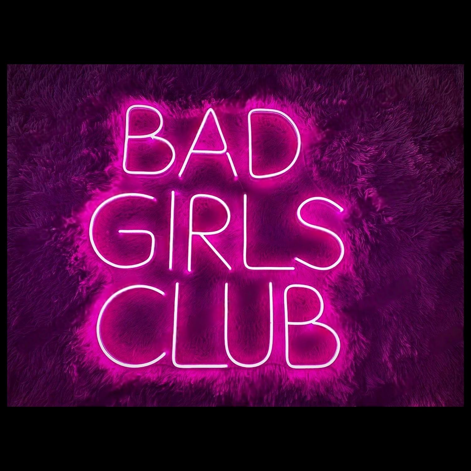 Pink Bad Girls Club Led Neon Sign For Nightclub Bar Decor | Shineneon