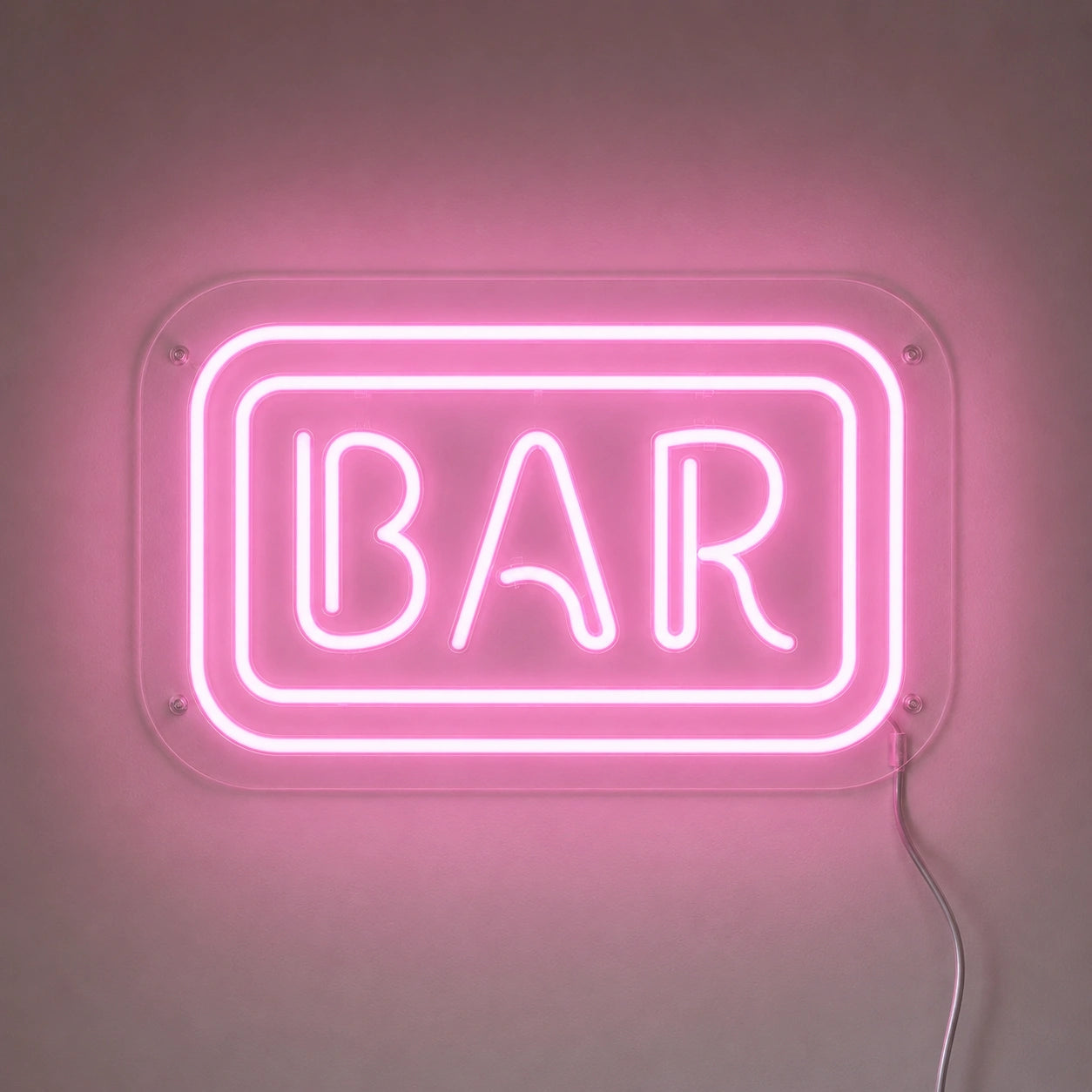 Pink Bar Neon Sign LED Neon Sign main product image