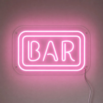 Pink Bar Neon Sign LED Neon Sign main product image
