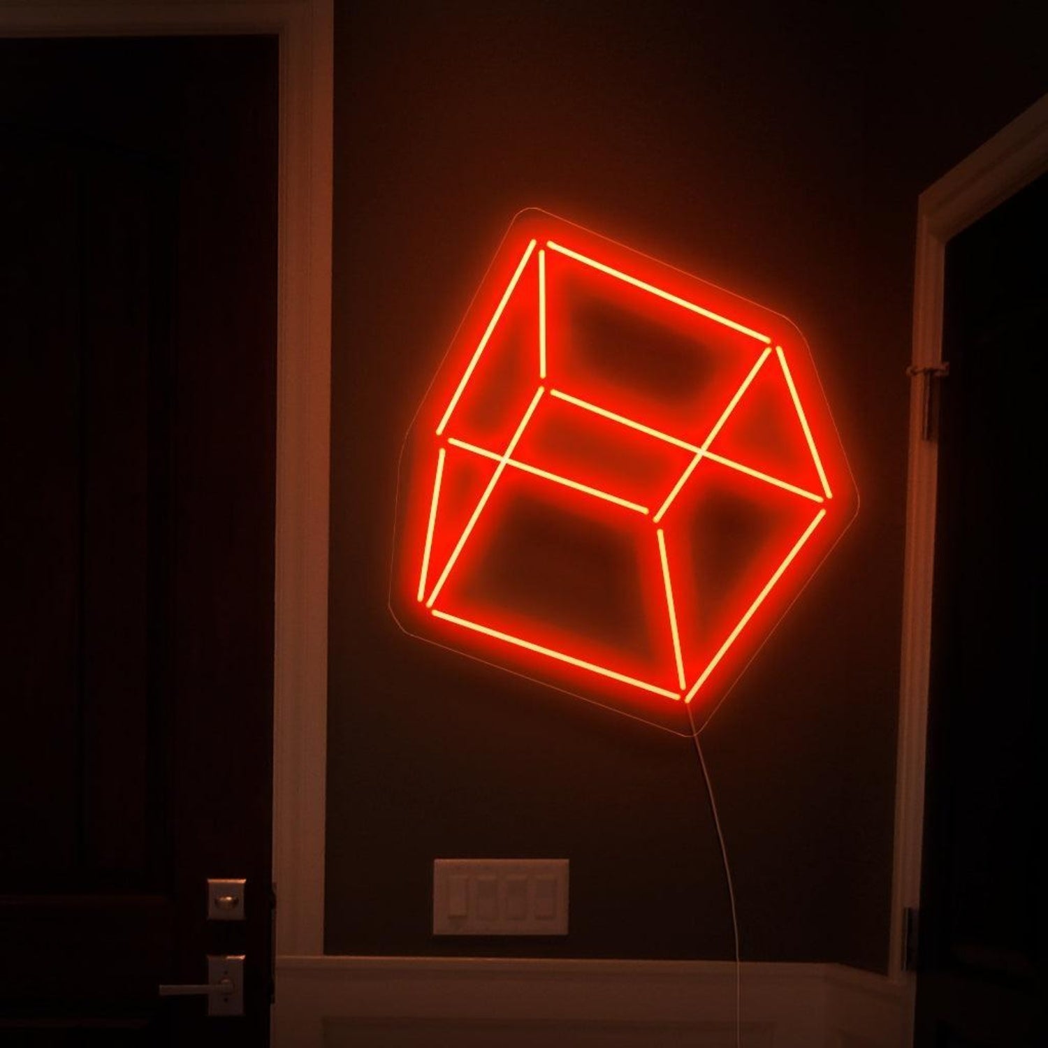 Pink Blue Classical Sculpture Led Neon Sign Wall Art For Living Room Decor - Shineneon