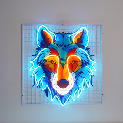 Pink Blue Mnk Monkey Uv Printed Led Neon Sign For Trendy Home Decor | Shineneon