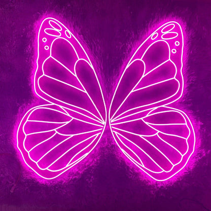 Pink Butterfly Led Neon Sign Wall Art | Shineneon