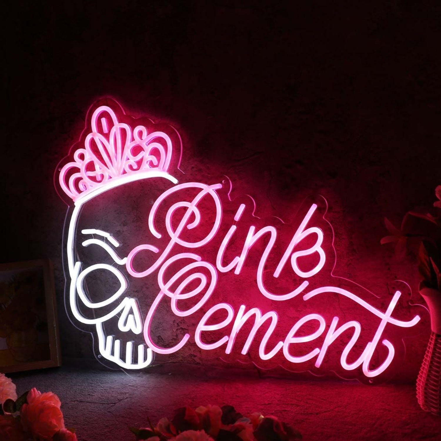 Pink Cemenl Custmo Led Neon Sign - Shineneon